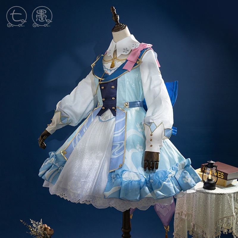 ななゆ原神 神里彩花 花手紙ゲーム ロリータ ロリータ服