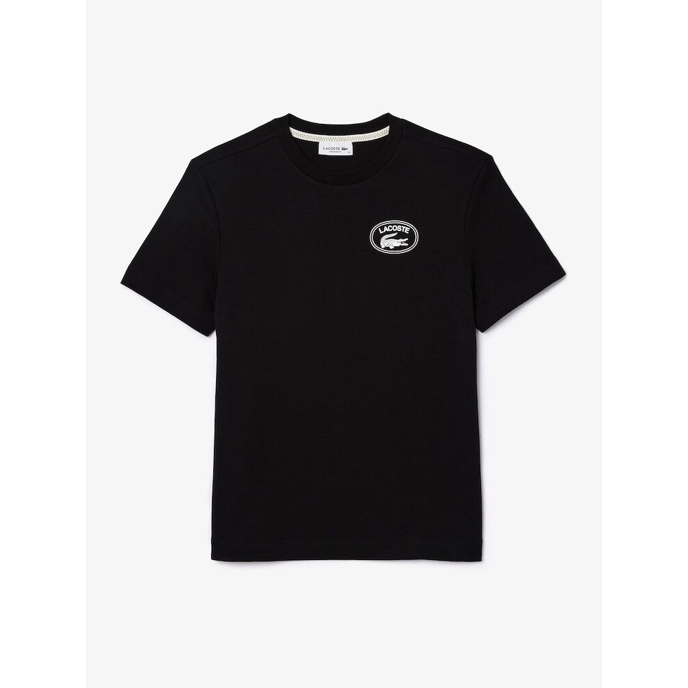 LACOSTE 女性用シグネチャープリントショートスリーブ T シャツ TF0854-54G 031 Q2NTF0854-54G031 LACOSTE 女性用シグネチャープリントショートスリーブ T シャツ TF0854-54G 031 Q2NTF0854-54G031