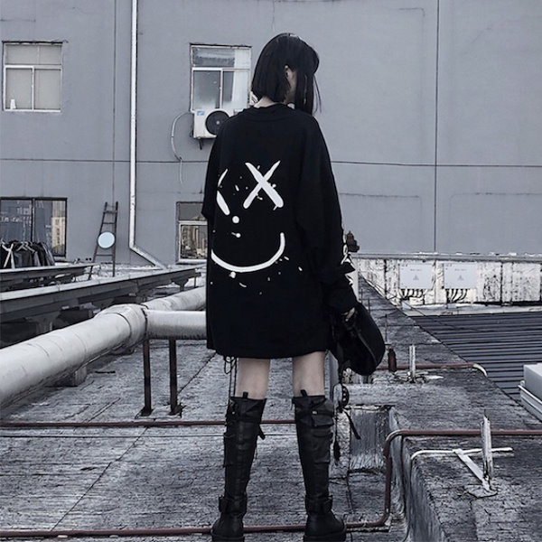 Qoo10] 長袖tシャツ 韓国ファッション ロンT