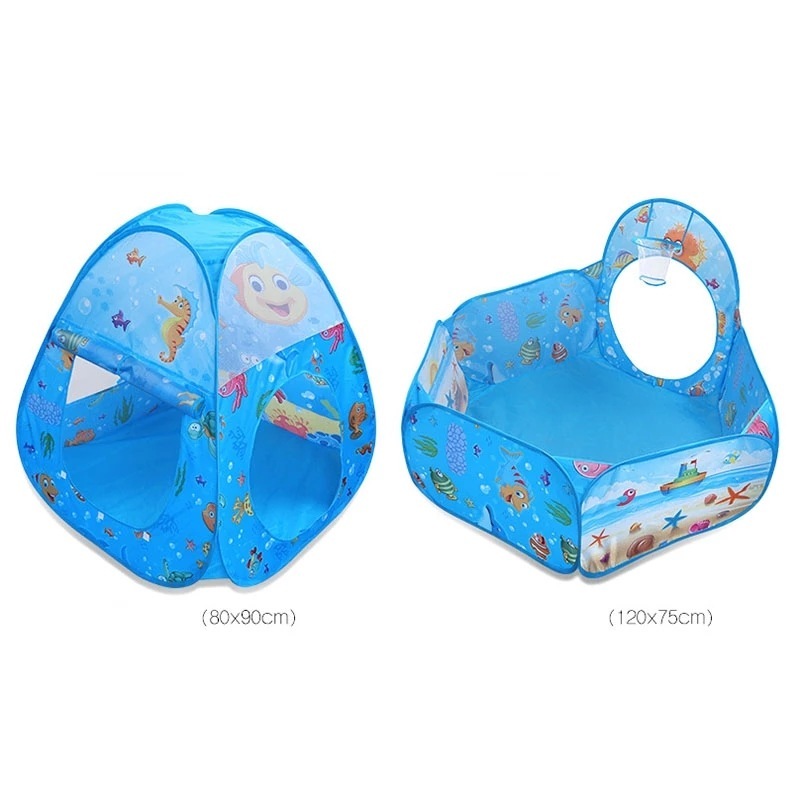 折りたたみ式トンネルテントおもちゃボールプールピットオーシャンシリーズ漫画遊びゲーム登山家ポータブルおもちゃ子供赤ちゃん子供