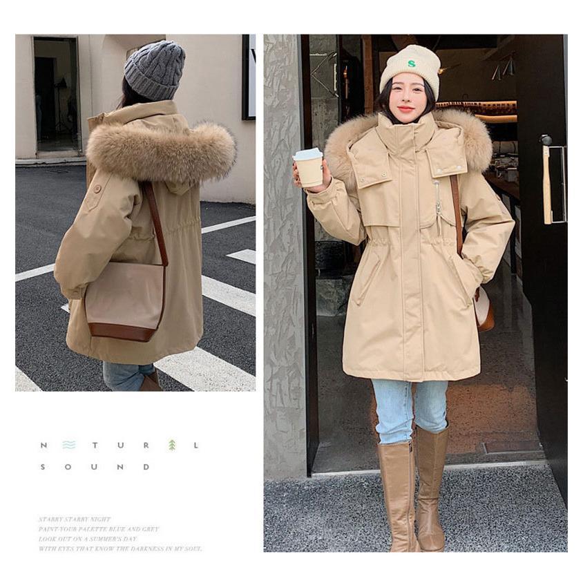 大人気 上品 モッズコート レディース ミリタリージャケット ダウンジャケット 秋冬 暖かい フード 保温 暖かい 防風 中綿コート 裏ボア カジュアル 寒さ対策 通勤 通学