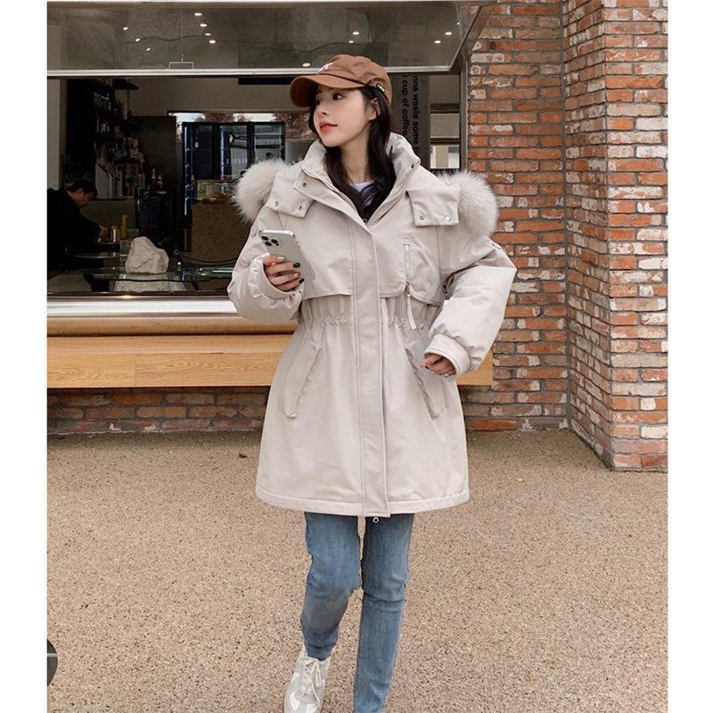 大人気 上品 モッズコート レディース ミリタリージャケット ダウンジャケット 秋冬 暖かい フード 保温 暖かい 防風 中綿コート 裏ボア カジュアル 寒さ対策 通勤 通学