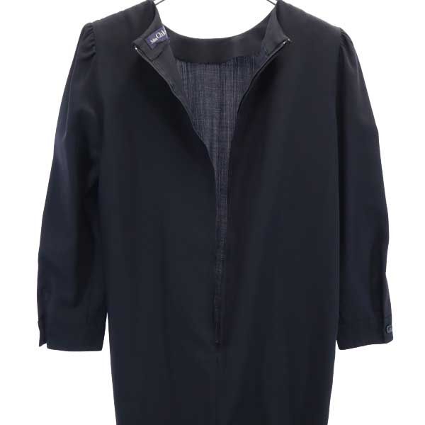 ミスクロエ 日本製 ウールブレンド 長袖 ワンピース 40 濃紺 miss chloe レディース ミスクロエ 日本製 ウールブレンド 長袖 ワンピース 40 濃紺 miss chloe レディース