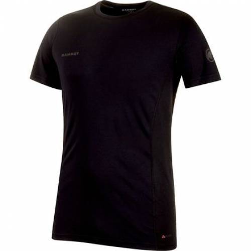 MAMMUT ブラック ... : メンズファッション Tシャツ 黒色 得価在庫あ