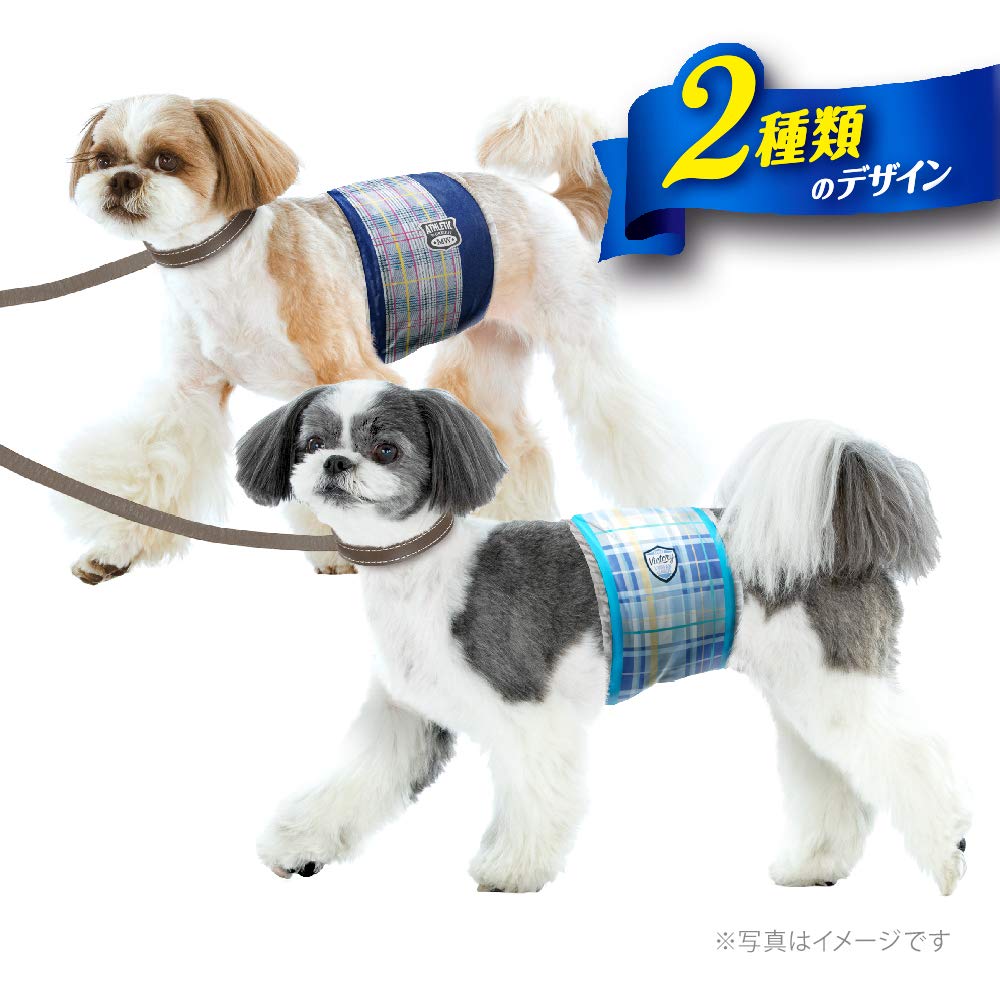 マナーウェア 犬用 おむつ 男の子用 Mサイズ 小型 中型犬用 青チェック 紺チェック 336枚 (42枚×8袋) おしっこ ペット用品 ユニチャーム M (42枚×8) マナーウェア 犬用 おむつ 男の子用 Mサイズ 小型 中型犬用 青チェック 紺チェック 336枚 (42枚×8袋) おしっこ ペット用品 ユニチャーム M (42枚×8)