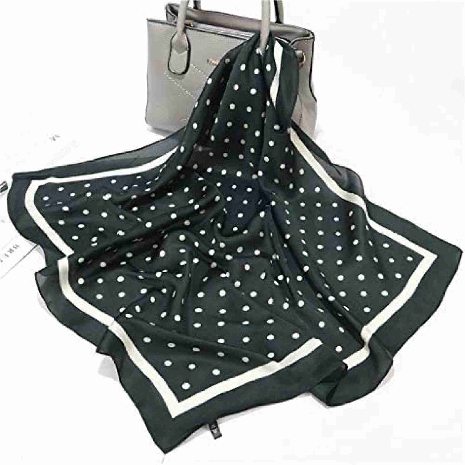 【20%OFFクーポン~】女性用スカーフ 70 × 70 センチメートルハンカチスカーフスカーフ女性スカーフリボンポルカネックドットスカーフ大サテンヘッドスカーフ (Color : Green Si 【20%OFFクーポン~】女性用スカーフ 70 × 70 センチメートルハンカチスカーフスカーフ女性スカーフリボンポルカネックドットスカーフ大サテンヘッドスカーフ (Color : Green Si