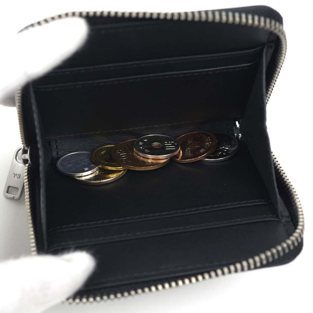 Y-3 ワイスリー 財布 ミニ財布 コインケース 小銭入れ カードケース コンパクト メンズ ブラック WALLET BLACK JN1727(KLE74852A) Y-3 ワイスリー 財布 ミニ財布 コインケース 小銭入れ カードケース コンパクト メンズ ブラック WALLET BLACK JN1727(KLE74852A)