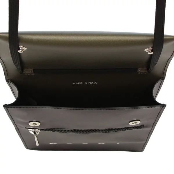 ショルダーバッグ トライベッカ ブラック カーキグリーン メンズ SBMQ0036A5 P5769 ZO955