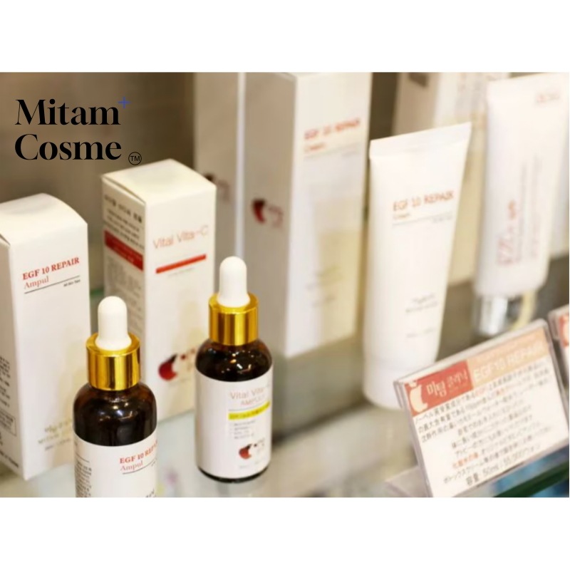 正規品] Mitam Cosme プレミアム スキンケアセット - 天然成分, EGF