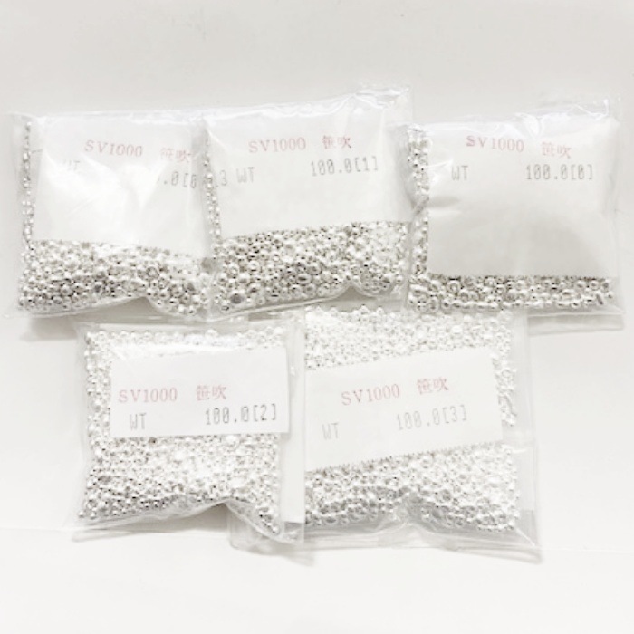 純銀 sv1000 国産 銀インゴットの素 シルバー 500g(100gx5ヶ) 笹吹き(ささぶき) 地金 粒銀 ササ 純銀 sv1000 国産 銀インゴットの素 シルバー 500g(100gx5ヶ) 笹吹き(ささぶき) 地金 粒銀 ササ