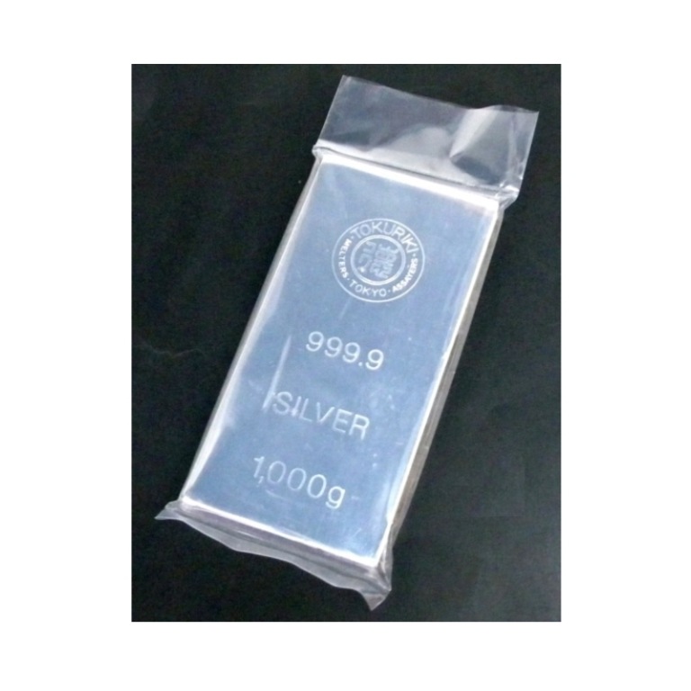 楽天市場】日本マテリアル 純銀 インゴット 1000g(1kg) シルバー/SV999
