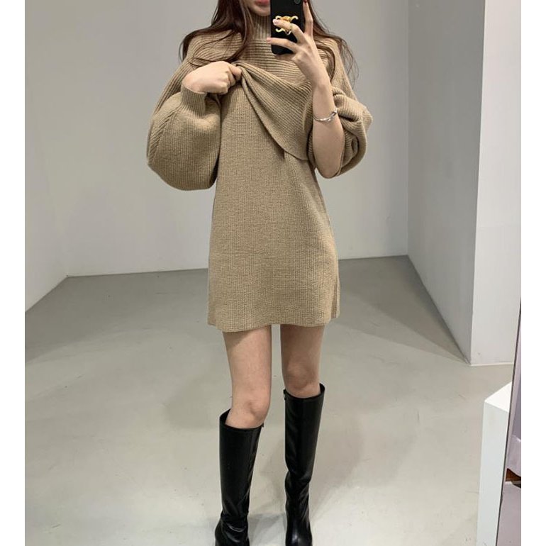 セットアップ レディース 上下セット ニットセーター ワンピース 2点セット チュニック 着やせ 大 セットアップ レディース 上下セット ニットセーター ワンピース 2点セット チュニック 着やせ 大