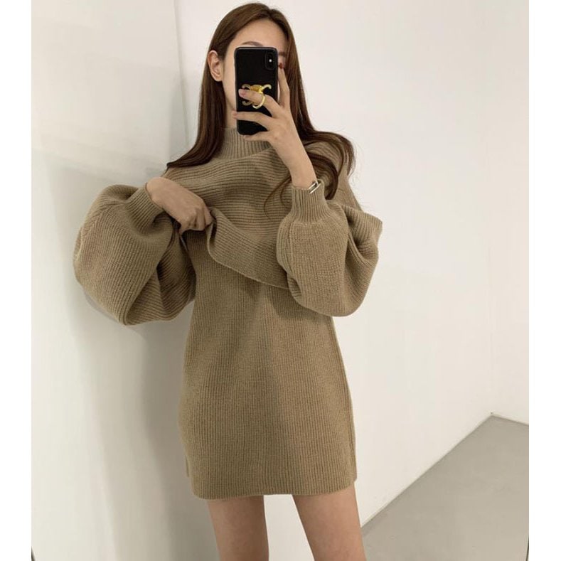 セットアップ レディース 上下セット ニットセーター ワンピース 2点セット チュニック 着やせ 大 セットアップ レディース 上下セット ニットセーター ワンピース 2点セット チュニック 着やせ 大