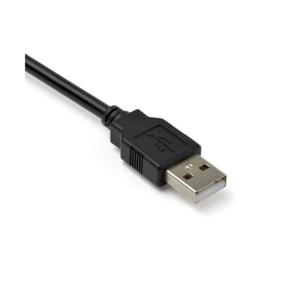 StarTech.com USB 2.0-シリアル変換アダプタ 30cm ブラック ICUSB2321X 1本 StarTech.com USB 2.0-シリアル変換アダプタ 30cm ブラック ICUSB2321X 1本