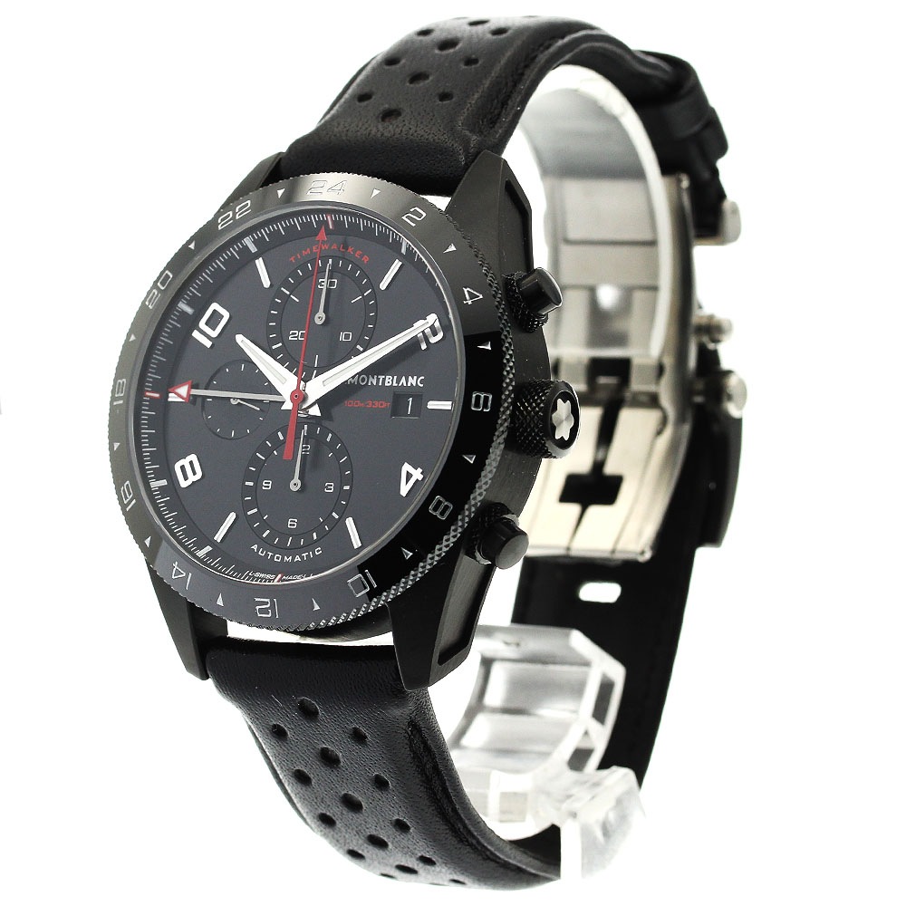 モンブラン MONTBLANC MB116102 タイムウォーカー クロノグラフ 自動巻き メンズ 極美品 箱・保証書付き_880502【中古】 モンブラン MONTBLANC MB116102 タイムウォーカー クロノグラフ 自動巻き メンズ 極美品 箱・保証書付き_880502【中古】