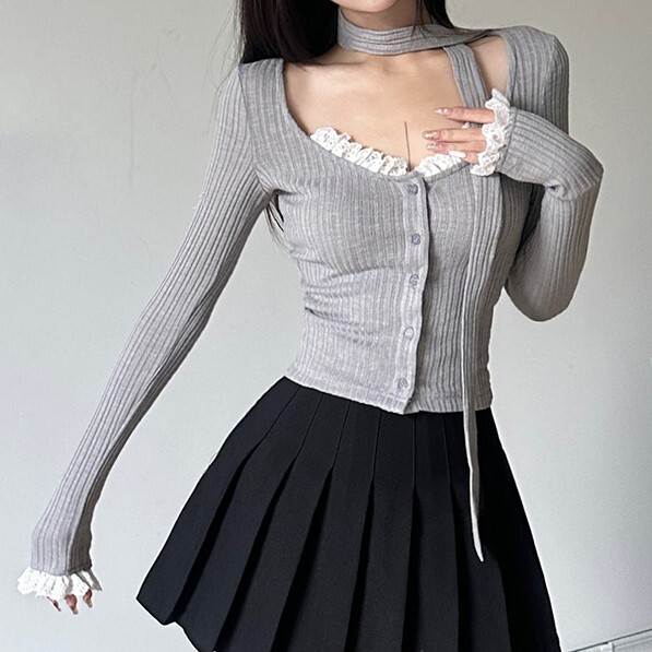 レディース トップス ニット 長袖 Vネック スリム レース 大人可愛い きれいめ シンプル おしゃれ かっこいい ラフ ガーリー クール 都会的 ナチュラル 無地 秋 冬 通勤 デート お出かけ お レディース トップス ニット 長袖 Vネック スリム レース 大人可愛い きれいめ シンプル おしゃれ かっこいい ラフ ガーリー クール 都会的 ナチュラル 無地 秋 冬 通勤 デート お出かけ お