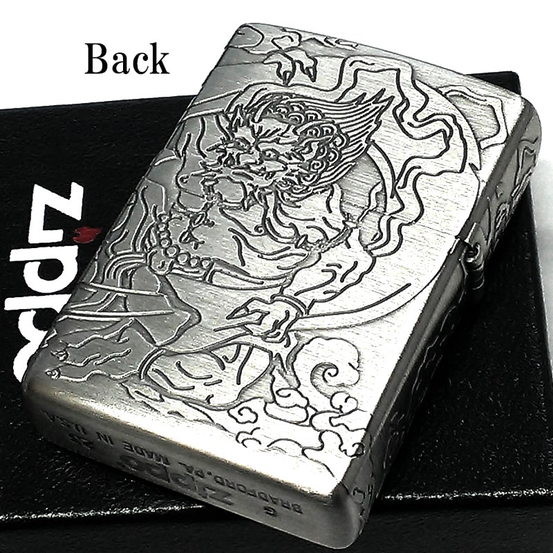 ZIPPO 和柄 風神雷神 ジッポ ライター アンティークニッケル 4面連続加工 かっこいい 彫刻 シルバー 4面加工 お守り 神様 ニッケル古美 渋い メンズ プレゼント ギフト ZIPPO 和柄 風神雷神 ジッポ ライター アンティークニッケル 4面連続加工 かっこいい 彫刻 シルバー 4面加工 お守り 神様 ニッケル古美 渋い メンズ プレゼント ギフト