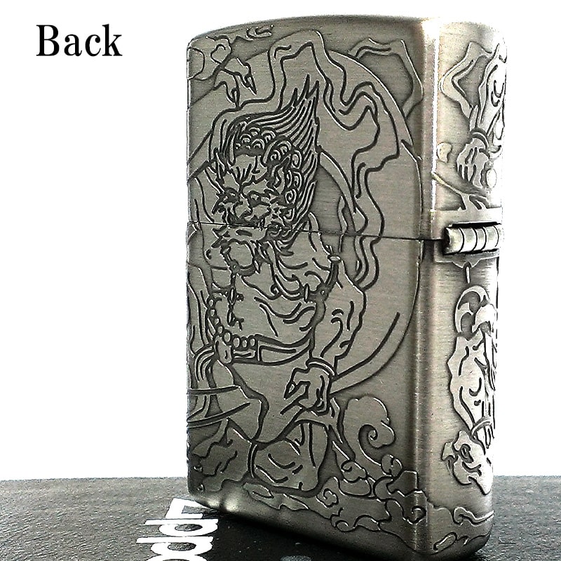 ZIPPO 和柄 風神雷神 ジッポ ライター アンティークニッケル 4面連続加工 かっこいい 彫刻 シルバー 4面加工 お守り 神様 ニッケル古美 渋い メンズ プレゼント ギフト ZIPPO 和柄 風神雷神 ジッポ ライター アンティークニッケル 4面連続加工 かっこいい 彫刻 シルバー 4面加工 お守り 神様 ニッケル古美 渋い メンズ プレゼント ギフト