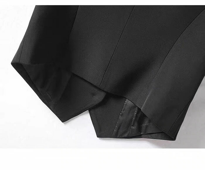 【20点セット】ジレ レディース ベスト 無地 ショート丈 前開き vネック トレンチベスト ノースリーブ フォーマル スーツインナー 通勤 オフィス おしゃれ カジュアル シンプル OL 女性 黒