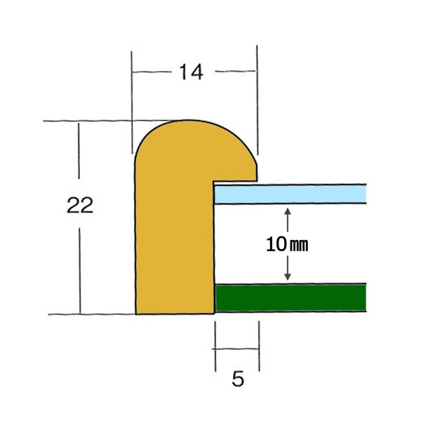 ( 木製額 ) デッサン額 四ツ切サイズ 424×348mm ナチュラル 温かみのある木製 フレーム 額縁 ( 木製額 ) デッサン額 四ツ切サイズ 424×348mm ナチュラル 温かみのある木製 フレーム 額縁