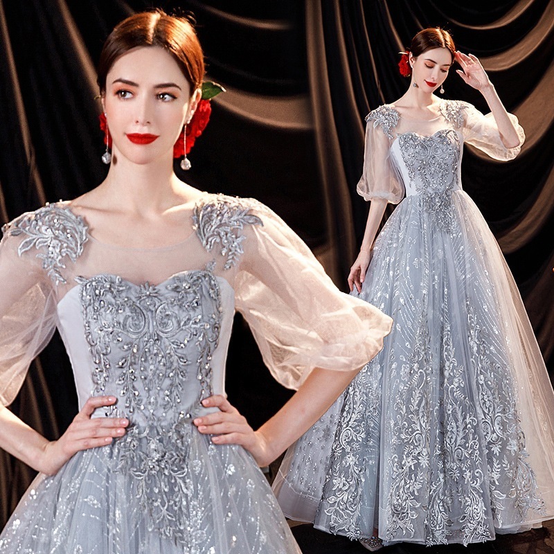 ドレス パーティードレス ウェディングドレス花嫁 袖あり大きいサイズ フォーマル イブニングドレス司会者 成人式 結婚式ドレス お呼ばれドレス 二次会 披露宴-912 ドレス パーティードレス ウェディングドレス花嫁 袖あり大きいサイズ フォーマル イブニングドレス司会者 成人式 結婚式ドレス お呼ばれドレス 二次会 披露宴-912