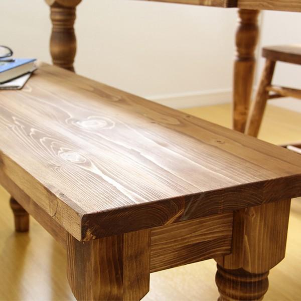 木製ベンチ 室内用 チェアー 椅子 木製 おしゃれ 重厚 北欧