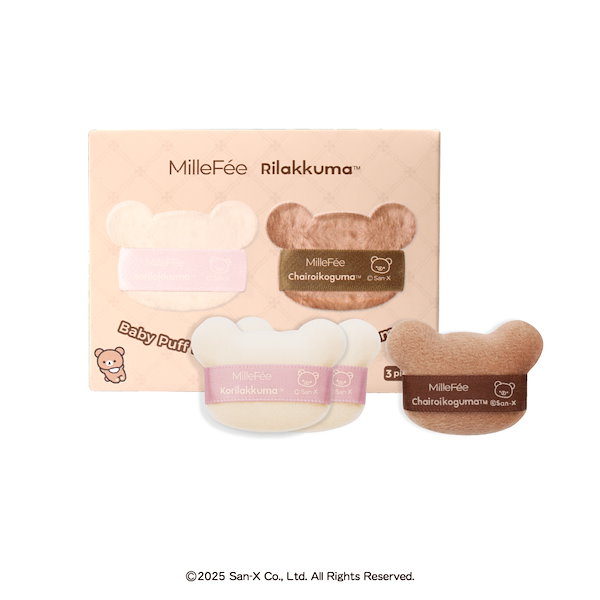 MilleFée リラックマ メイクパフセット×2セット MilleFée リラックマ メイクパフセット - メルカリ