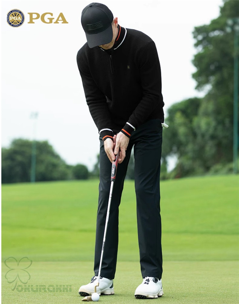 ゴルフ GOLF ウールセーター 秋 冬 メンズ コート ゴルフウェア ニット