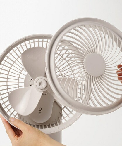 DCサーキュレーター 節電センサー付 3Dスイング 360 32畳 ホワイト CF-T2424WH