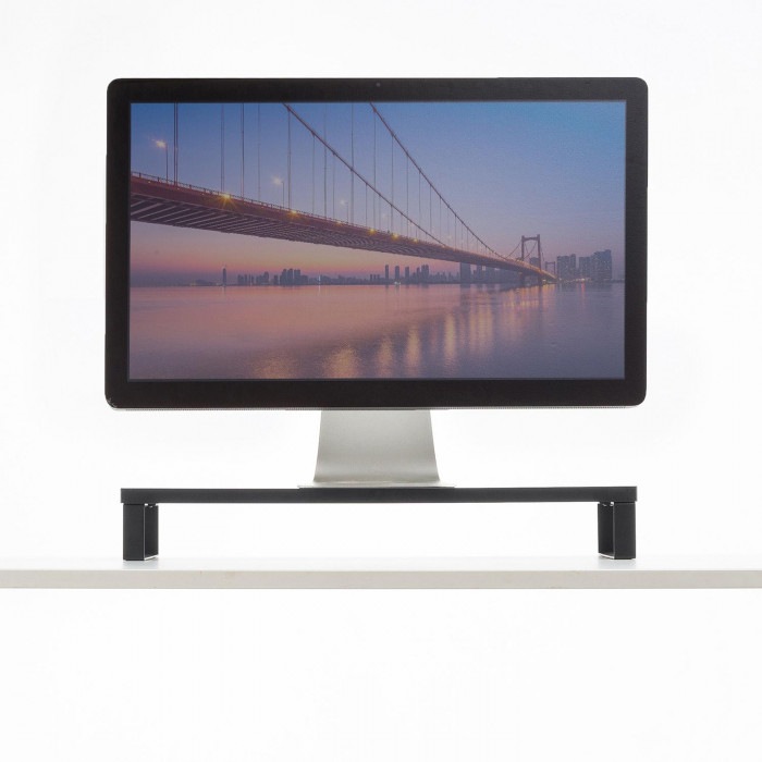 サンワサプライ 木製机上ラック W600 ブラック MR-LC312BK サンワサプライ 木製机上ラック W600 ブラック MR-LC312BK