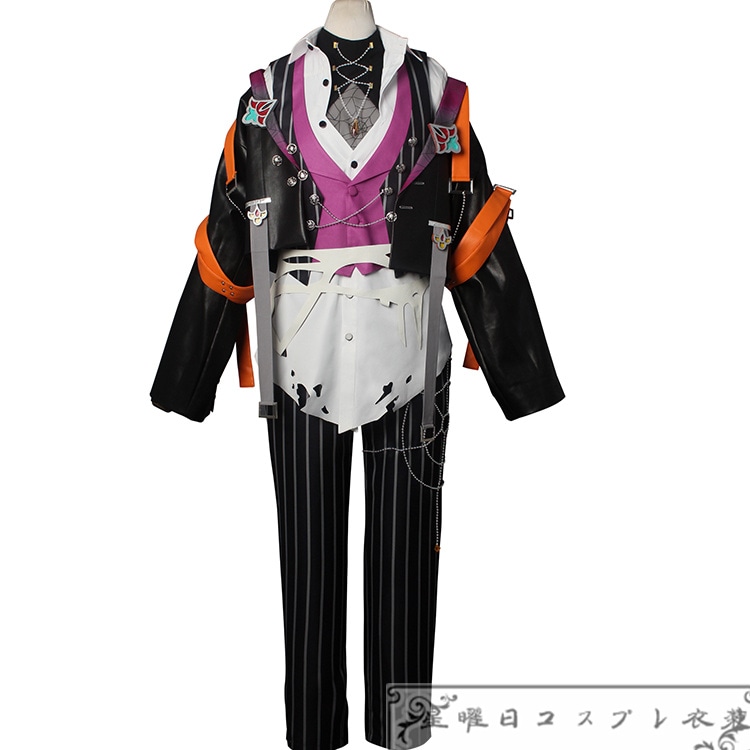 あんさんぶるスターズ Crazy:B 悪戯心 スパイダーハロウィン Helter-Spider 桜河こはく 椎名ニキ 天城燐音 HIMERU コスプレ衣装 コスチューム あんさんぶるスターズ Crazy:B 悪戯心 スパイダーハロウィン Helter-Spider 桜河こはく 椎名ニキ 天城燐音 HIMERU コスプレ衣装 コスチューム