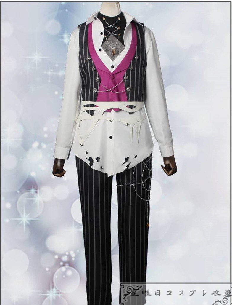 あんさんぶるスターズ Crazy:B 悪戯心 スパイダーハロウィン Helter-Spider 桜河こはく 椎名ニキ 天城燐音 HIMERU コスプレ衣装 コスチューム あんさんぶるスターズ Crazy:B 悪戯心 スパイダーハロウィン Helter-Spider 桜河こはく 椎名ニキ 天城燐音 HIMERU コスプレ衣装 コスチューム