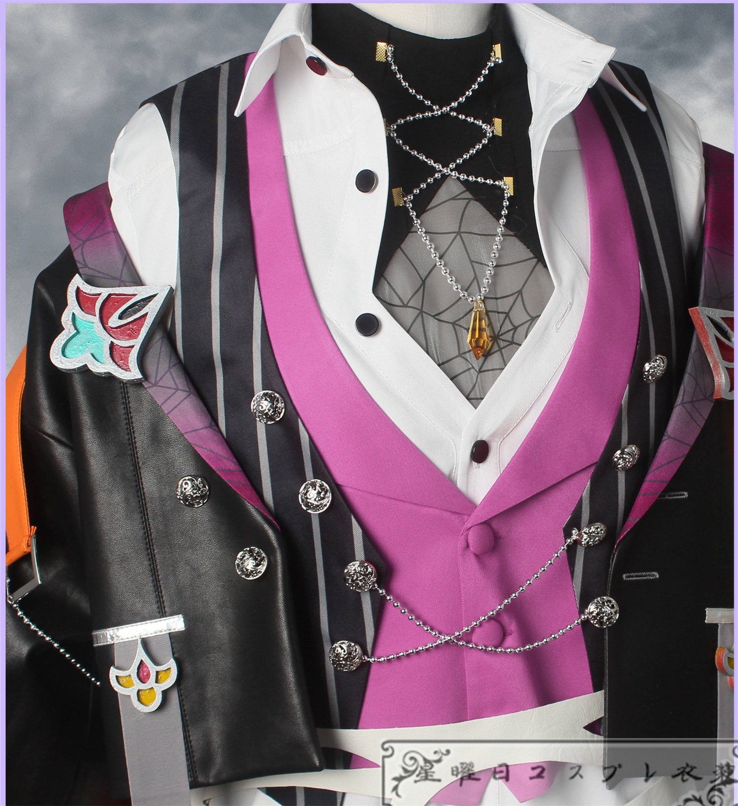 あんさんぶるスターズ Crazy:B 悪戯心 スパイダーハロウィン Helter-Spider 桜河こはく 椎名ニキ 天城燐音 HIMERU コスプレ衣装 コスチューム あんさんぶるスターズ Crazy:B 悪戯心 スパイダーハロウィン Helter-Spider 桜河こはく 椎名ニキ 天城燐音 HIMERU コスプレ衣装 コスチューム