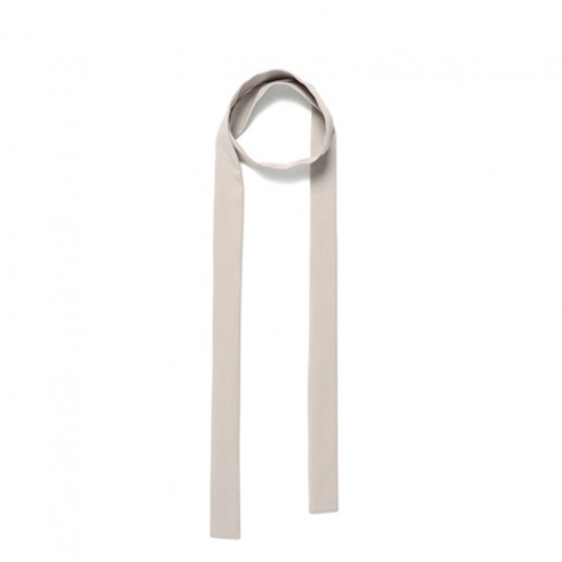 REORG ワンボタンスカーフチューリップハーフトップスダブベージュ