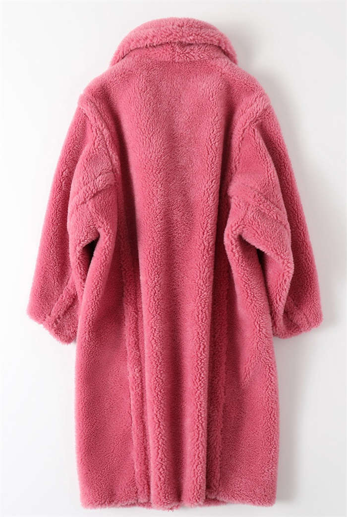 【2枚購入で100円OFF】ボアコート レディース ロングコート ボア コート 秋冬 アウター ダブル チェスター 折襟 ムートンコート もこもこ 高見え ボアジャケット ウール ファー 防風 オ