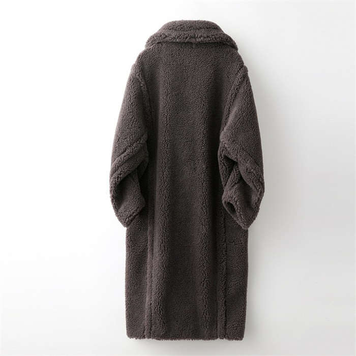 【2枚購入で100円OFF】ボアコート レディース ロングコート ボア コート 秋冬 アウター ダブル チェスター 折襟 ムートンコート もこもこ 高見え ボアジャケット ウール ファー 防風 オ