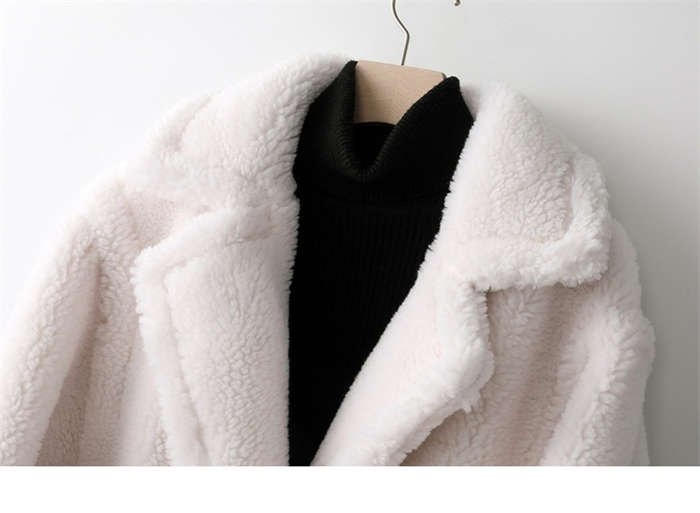 【2枚購入で100円OFF】ボアコート レディース ロングコート ボア コート 秋冬 アウター ダブル チェスター 折襟 ムートンコート もこもこ 高見え ボアジャケット ウール ファー 防風 オ