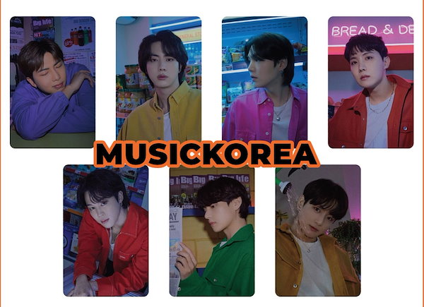 BTS PTD LIVE アルバム Music Korea 特典 トレカ付き BTS PTD LIVE アルバム Music Korea 特典 トレカ付き（unununun