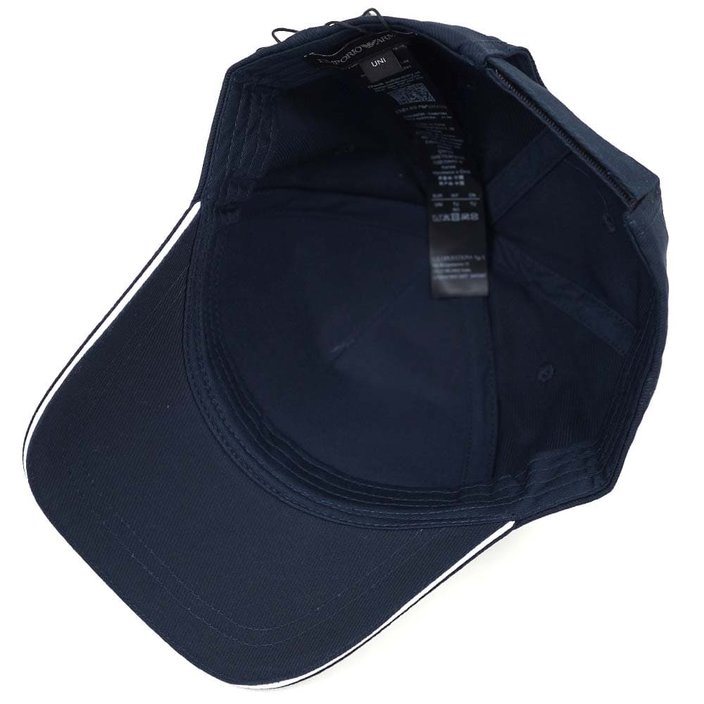 エンポリオアルマーニ EMPORIO ARMANI キャップ 帽子 ベースボールキャップ ネイビー 627921 CC991 00035