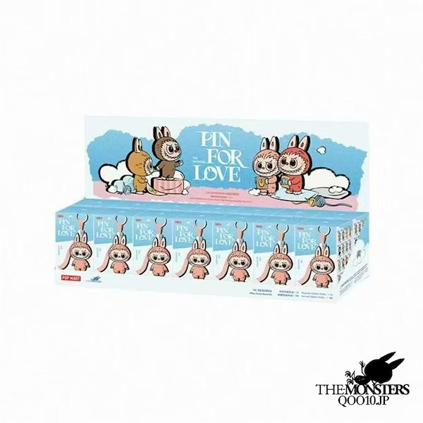 ラブブ LABUBU PIN FOR LOVE ぬいぐるみキーホルダーセット R Qoo10] LABUBU Pin For Love 30TYPE!
