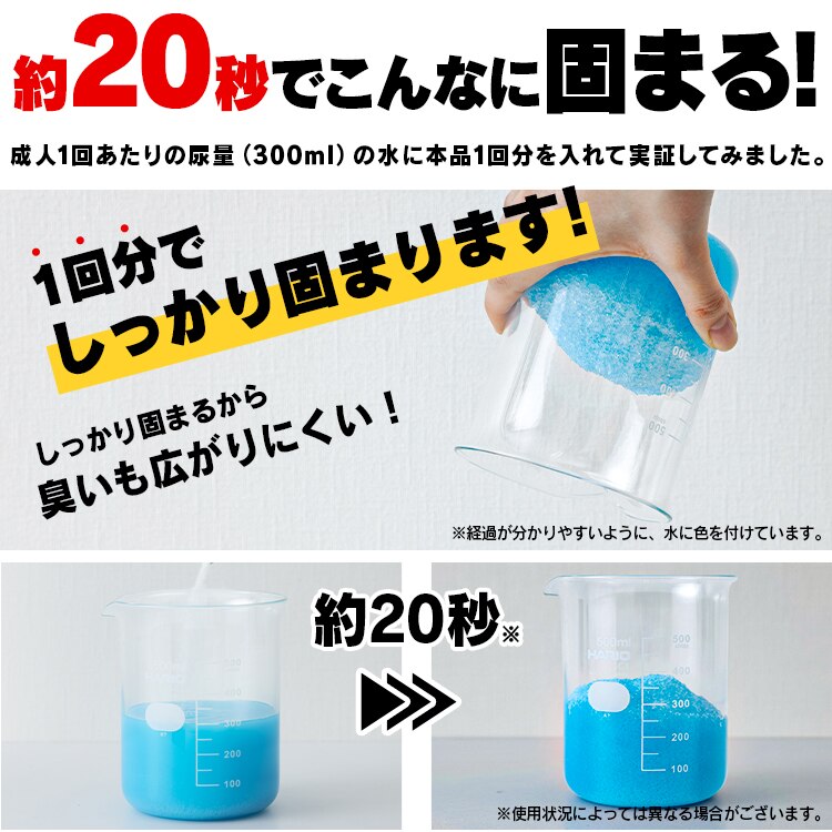 トイレ処理用凝固剤 100回分 NBTS-100 災害 震災 洪水 防災 避難 非常時 緊急 レジャ メガ割
