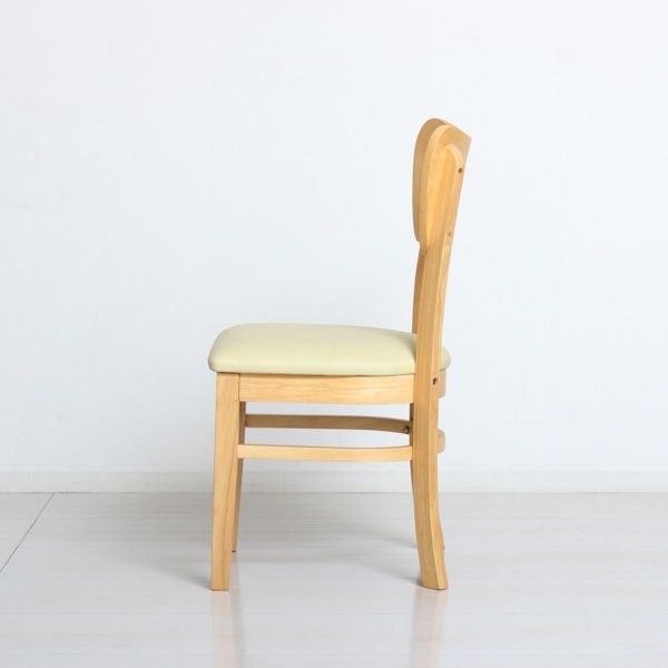 フェブラダイニングチェア2脚組 ナチュラル 組立式 フェブラダイニングチェア2脚組 ナチュラル 組立式