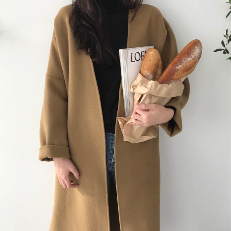 ロングコート ウール カーディガン ガウン ウエストマーク ノーカラー シンプル 紐 ベルト付き モード きれいめ シンプル Iライン カジュアル 普段使い かわいい 上品 暖かい 大人可愛い 韓国 ロングコート ウール カーディガン ガウン ウエストマーク ノーカラー シンプル 紐 ベルト付き モード きれいめ シンプル Iライン カジュアル 普段使い かわいい 上品 暖かい 大人可愛い 韓国