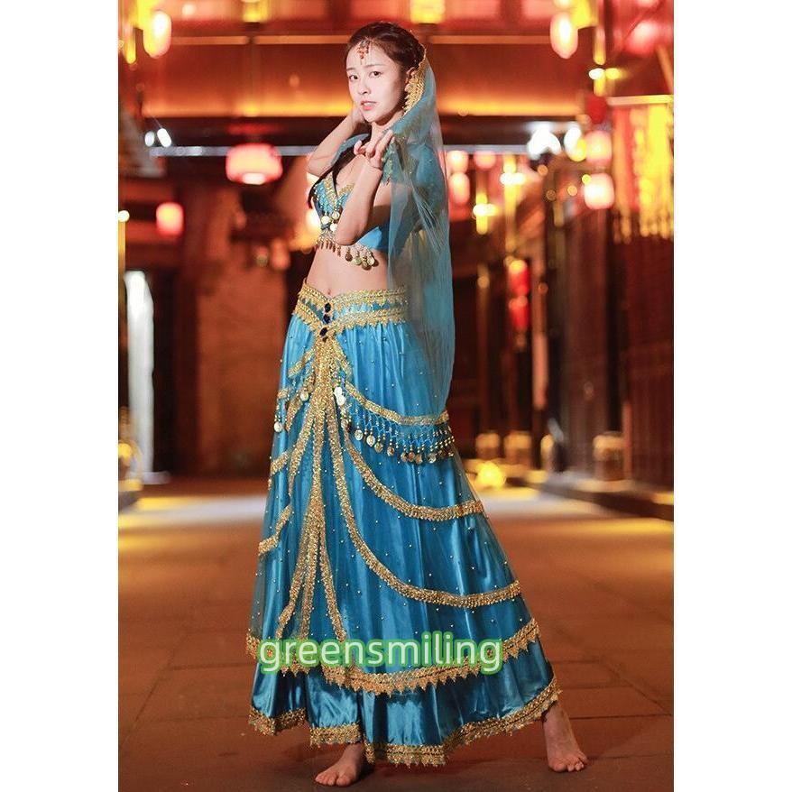 新しい子供用ダンスウェア アラビアン衣装 4点セット レディース アラジン ジャスミン風 ベリーダンス 衣装 練習着 レッスン着 イベント コスプレ 衣装 コスチューム 2枚購入で1883円OFF 新しい子供用ダンスウェア アラビアン衣装 4点セット レディース アラジン ジャスミン風 ベリーダンス 衣装 練習着 レッスン着 イベント コスプレ 衣装 コスチューム 2枚購入で1883円OFF