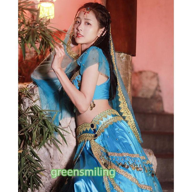 新しい子供用ダンスウェア アラビアン衣装 4点セット レディース アラジン ジャスミン風 ベリーダンス 衣装 練習着 レッスン着 イベント コスプレ 衣装 コスチューム 2枚購入で1883円OFF 新しい子供用ダンスウェア アラビアン衣装 4点セット レディース アラジン ジャスミン風 ベリーダンス 衣装 練習着 レッスン着 イベント コスプレ 衣装 コスチューム 2枚購入で1883円OFF