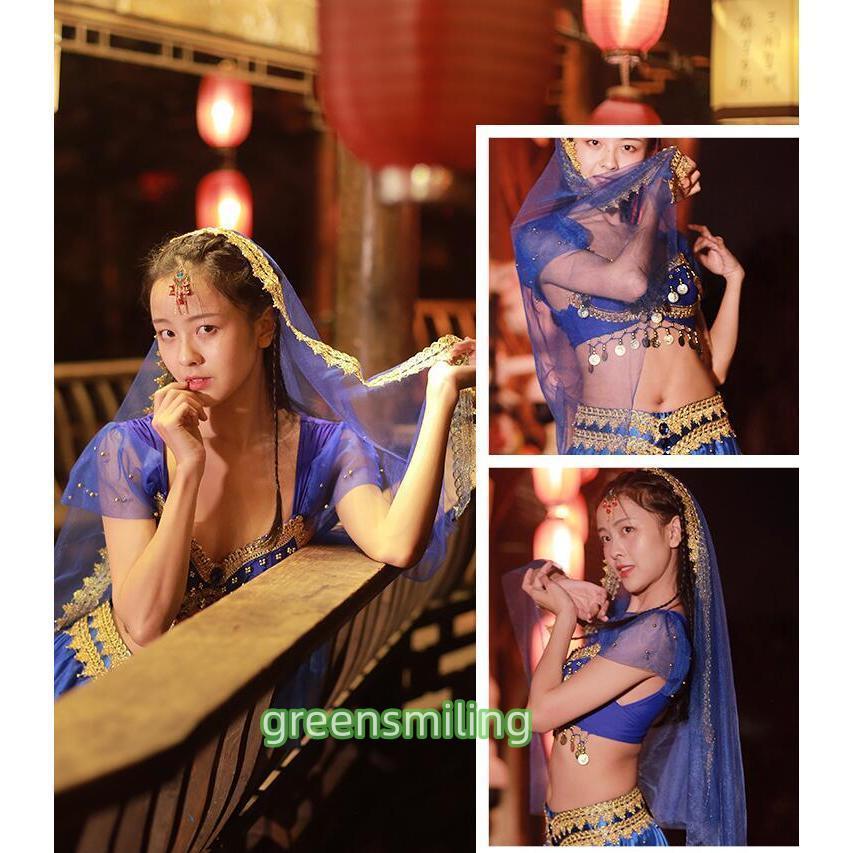 新しい子供用ダンスウェア アラビアン衣装 4点セット レディース アラジン ジャスミン風 ベリーダンス 衣装 練習着 レッスン着 イベント コスプレ 衣装 コスチューム 2枚購入で1883円OFF 新しい子供用ダンスウェア アラビアン衣装 4点セット レディース アラジン ジャスミン風 ベリーダンス 衣装 練習着 レッスン着 イベント コスプレ 衣装 コスチューム 2枚購入で1883円OFF