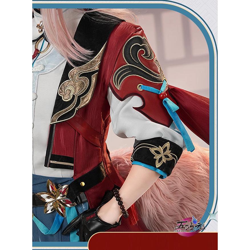 三分妄想 崩壊スターレイル コスプレ スタレ 椒丘 しょうきゅう 衣装 ウィッグ 靴 扇子 追加可能 三分妄想 崩壊スターレイル コスプレ スタレ 椒丘 しょうきゅう 衣装 ウィッグ 靴 扇子 追加可能