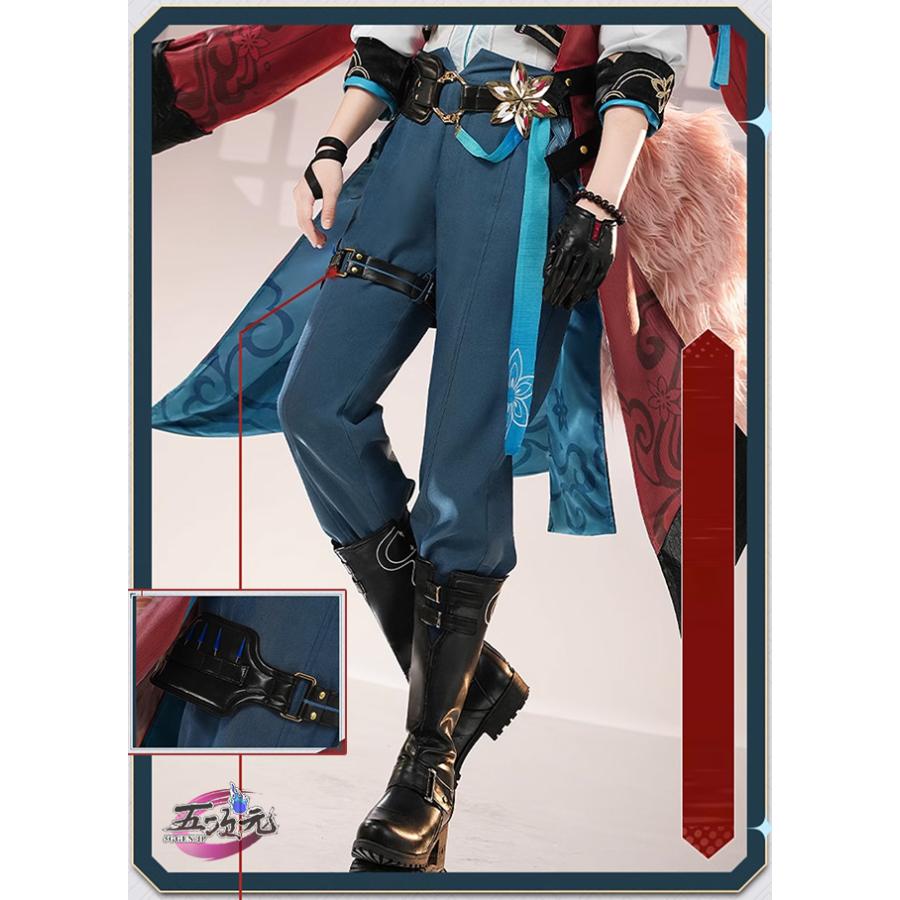 三分妄想 崩壊スターレイル コスプレ スタレ 椒丘 しょうきゅう 衣装 ウィッグ 靴 扇子 追加可能 三分妄想 崩壊スターレイル コスプレ スタレ 椒丘 しょうきゅう 衣装 ウィッグ 靴 扇子 追加可能