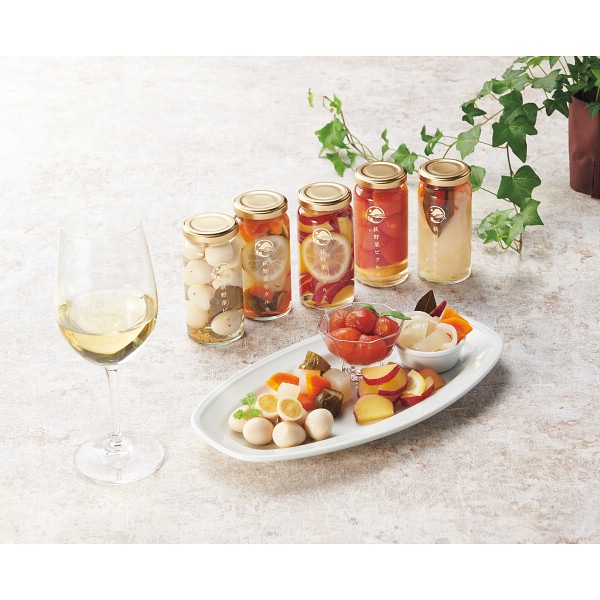 萩野菜ピクルス ５種ギフトセット ピクルス 和風 洋風 ラッピング無料 のし無料 ギフト セット A41