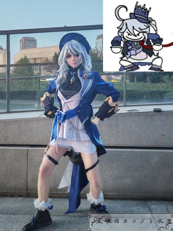 フリーナ コスプレ衣装 最終値下げ 71d3YdfiQJL._AC_SY350_QL65_.jpg